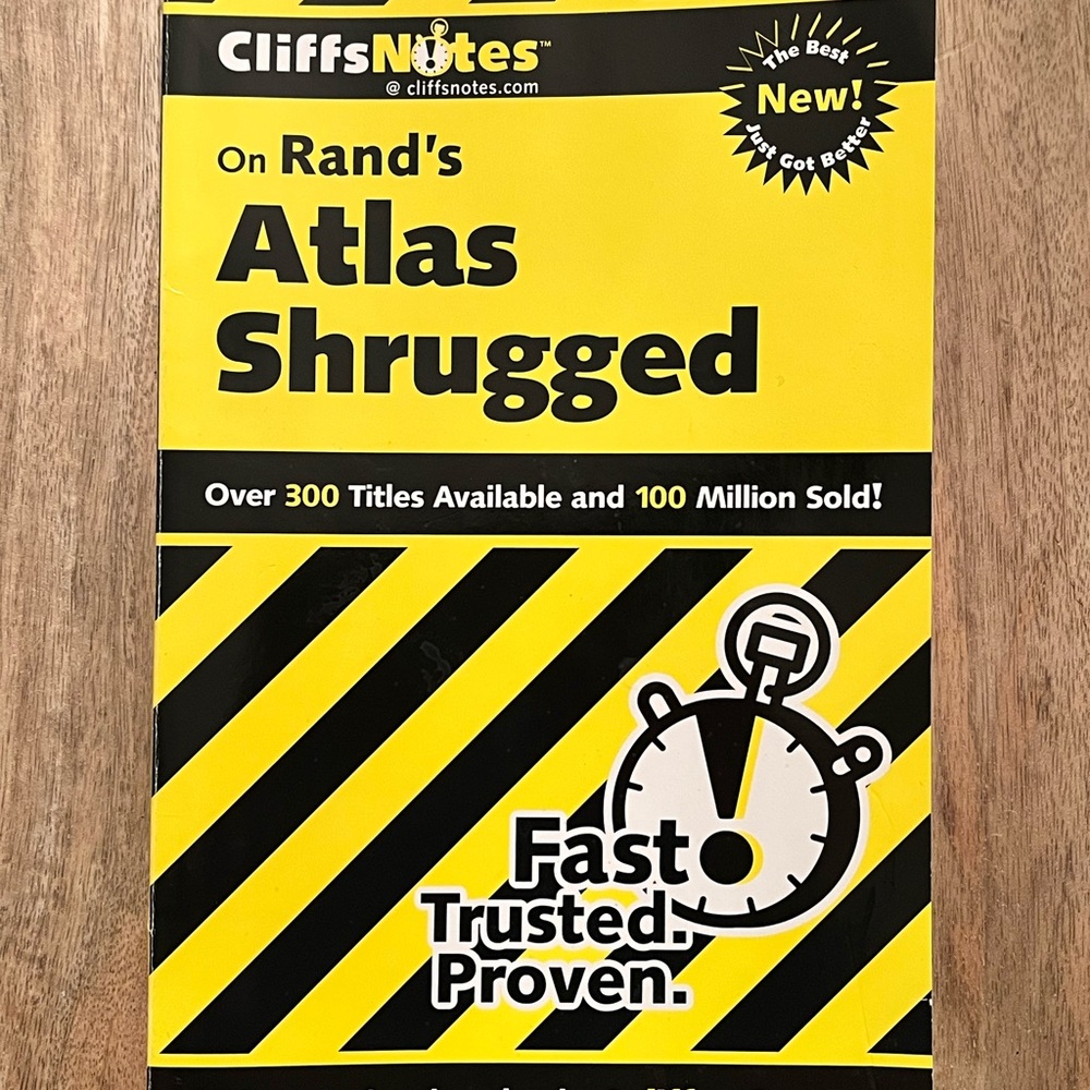 Cliffs Notes Guide to Atlas Shrugged